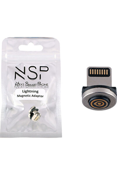 NSP Μαγνητικό για βύσμα NSC02 Lightning αρσενικό Ασημί