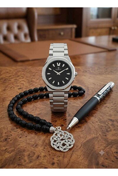 Clarity Men's Set, Men's Watch, Stainless Steel, Brand Clarette
