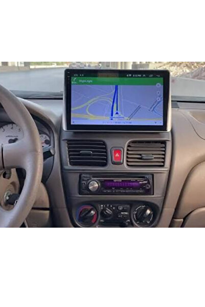 Carplayer شاشة أندرويد لسيارة نيسان سنترا ساني موديل 2000-2006 مع دعم أبل كار...
