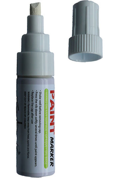 Other Enlegend Μαρκαδόρος Μόνιμης Γραφής 8mm Λευκός