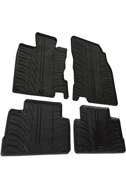 Lampa Set of Front and Rear Mats 4pcs Tray Type for Nissan Qashqai 2014-2021 ...