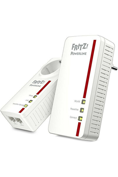 Ticaret Avm AVM Φριτζ! 1260E Powerline Διπλό Κιτ Wi‑Fi 5 με Πρίζα Passthrough...