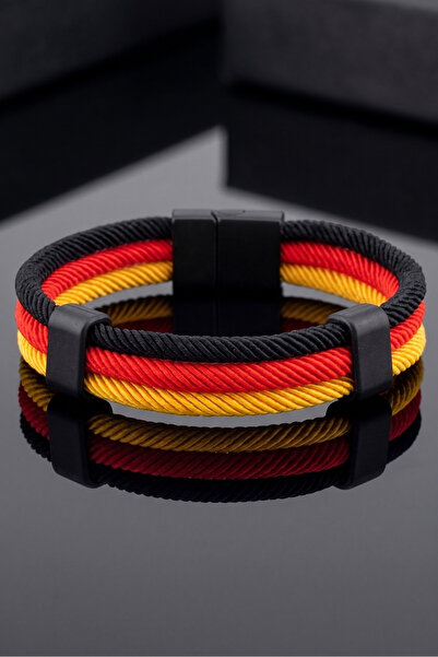 Solfera Germany Germany Football Fan National Team Trophy Magnet Men's Bracel...