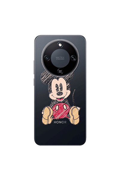 Other Honor Magic 8 Lite Mickey mouse 2 Transparent Silicone TPU Θήκη