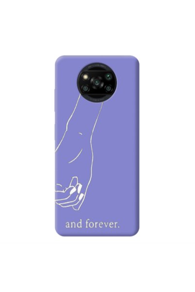 Other Xiaomi Poco X3 /X3 Pro And forewer Purple Colored Silicone TPU Θήκη