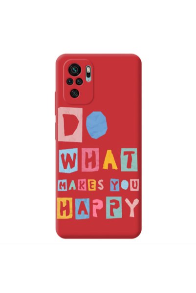 Other Xiaomi Redmi Note 10S Do What Makes Red Colored Silicone TPU Θήκη