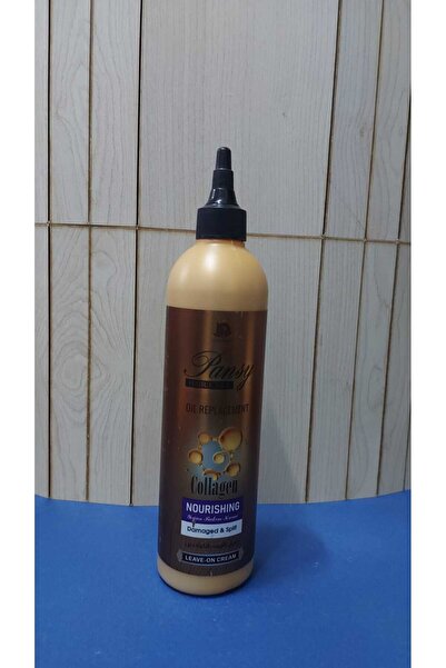 pansy Leave-In Hair Care Cream with Collagen 380 ml – for Damaged and Broken ...