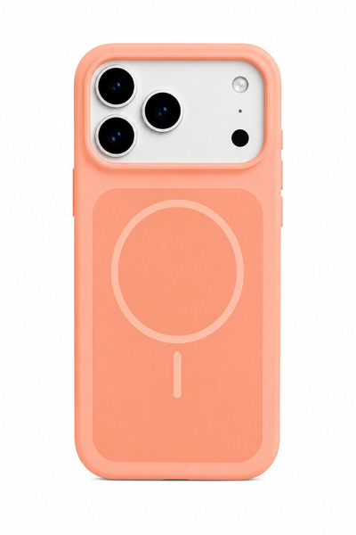 WANNA PROTECT Iphone 17 Pro Max Uyumlu MagSafe Çift Renkli Sıvı Silikon Kılıf...