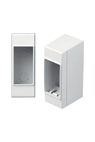 OEM TEM Cubo 1-module IP20 device support box, surface mounting, white