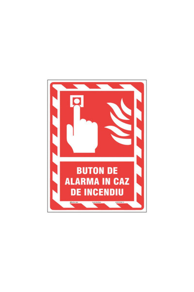 OEM Indicatoare avertizare „Buton de alarma în caz de incendiu”