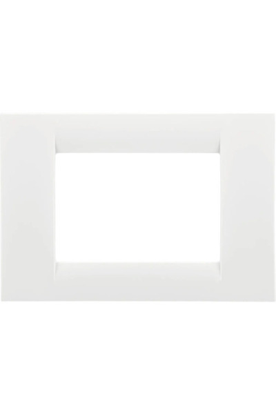 OEM Ramă aparataje Gewiss Virna 3 module, alb