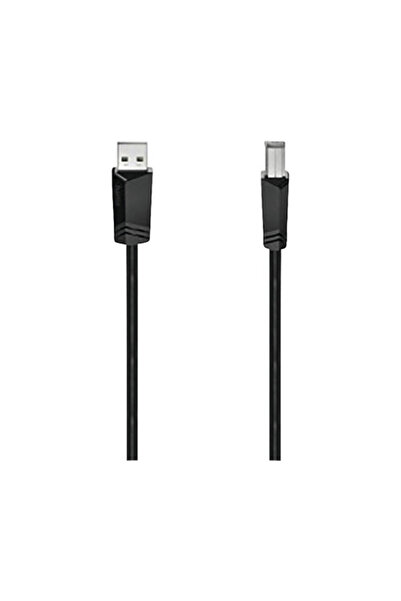 OEM Καλώδιο Περιφερειακού USB Type B Hama 5m Γκρι