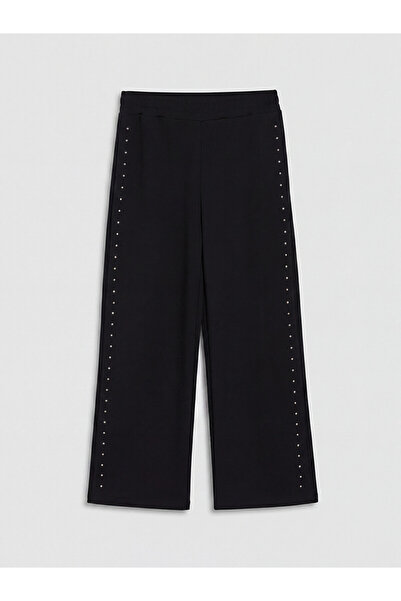 LC Waikiki Peak New Season Girls' Wide Leg Soft Touch Sweatpants