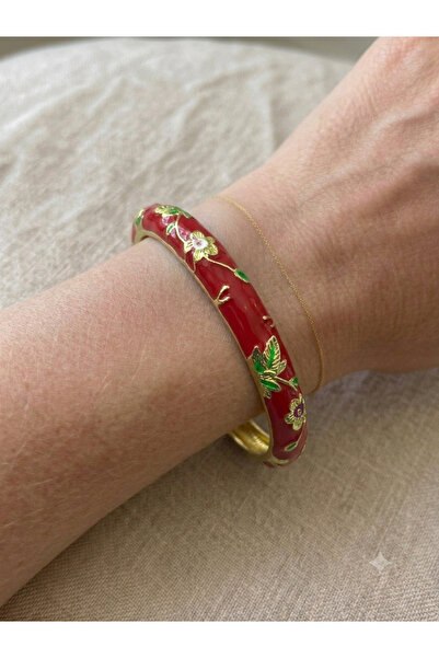 BİJU YILMAZ 26Kmp13 - Red Enamel Clamp