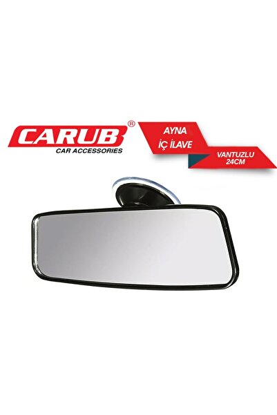 Carub Dikiz Aynası Ayna İç İlave Vantuzlu 24cm