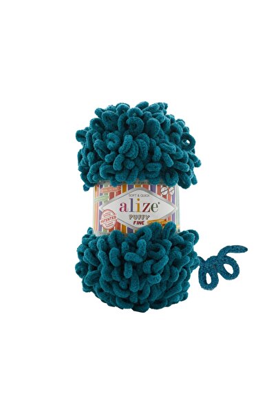 Alize Puffy Fine 330 - Petrol Yeşili
