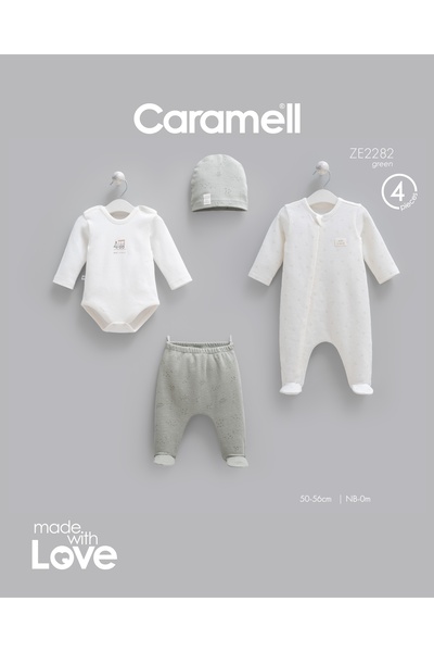 Caramell Mini Travel Overalls Set of 4 Ze2282