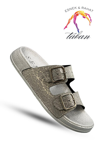 Moda Anna Double Buckle Women's Slippers - Comfortable and Flexible Sole with...