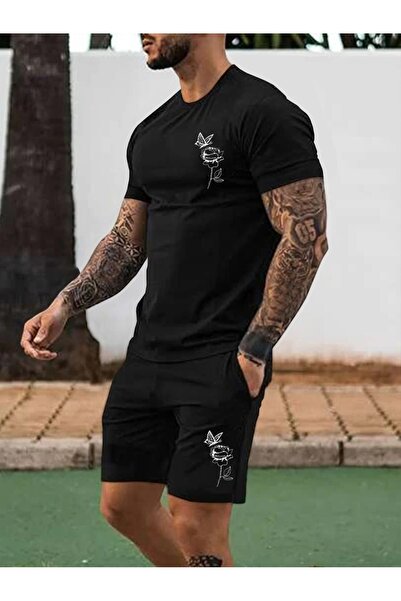 bellanova Unisex Oversize Σετ με Σορτς και Κοντομάνικο T-shirt, Άνετη Εφαρμογ...