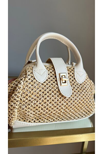 chocolatebag Women's Straw Scholarship Hand and Shoulder Bag Isabel
