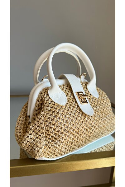 chocolatebag Women's Straw Scholarship Hand and Shoulder Bag Isabel