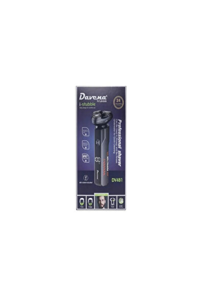 Davena Davena 3 Magnetic Heads Smoothing Shaver (Water Resistant) - Dv 481