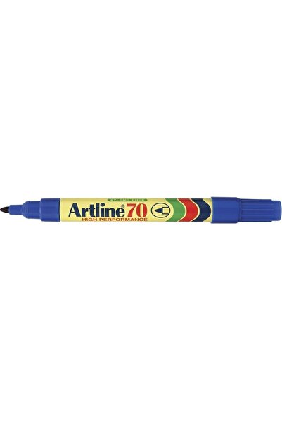 artline Μαρκαδόρος Αρ. 70 Μόνιμος Μπλε με Μεσαία Στρογγυλή Μύτη (04-1-73-040)