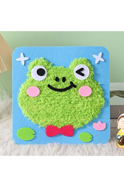 Liva Craft Art&Craft Felt Sewing Kit - Felt Kit for Children, Frog
