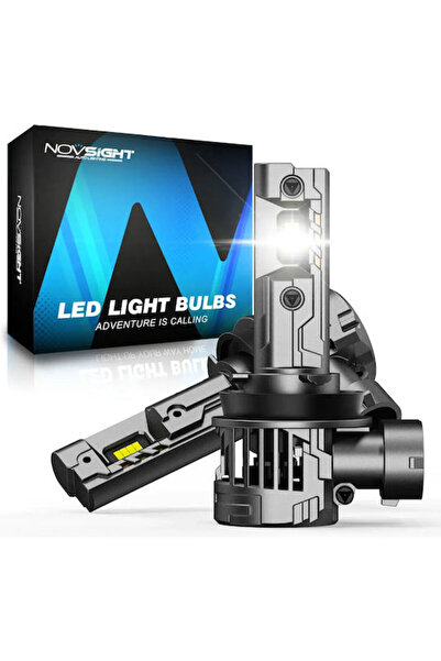 NOVSIGHT Λάμπα Αυτοκινήτου H11 Canbus LED 6500K Ψυχρό Λευκό 12V / 9-32V 100W