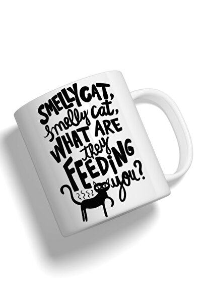 Generic Fashion World Mug Printed with High-quality Friends Smiley Cat