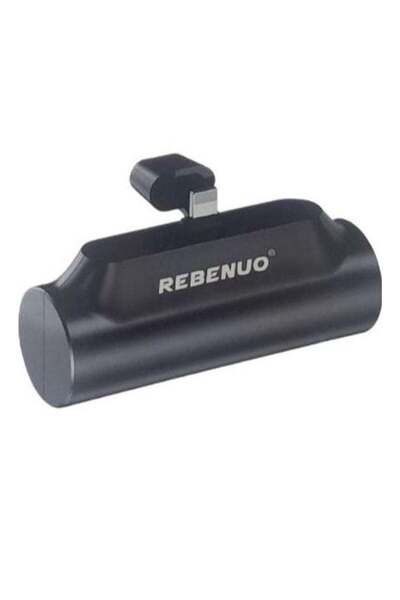 REBENUO Mini Power Bank with Capacity 5000mAh. Direct plug straight charge. H...