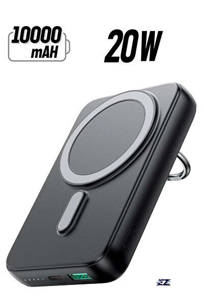 ELTRAZONE 20W Power Bank 10000mAh with Ring Holder – Fast Charging Portable P...