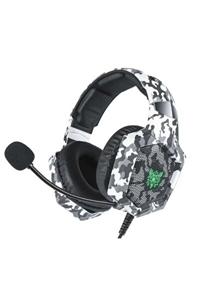 Onikuma Wired Stereo Gaming Headphones with Mic and LED Lights – High-Quality...