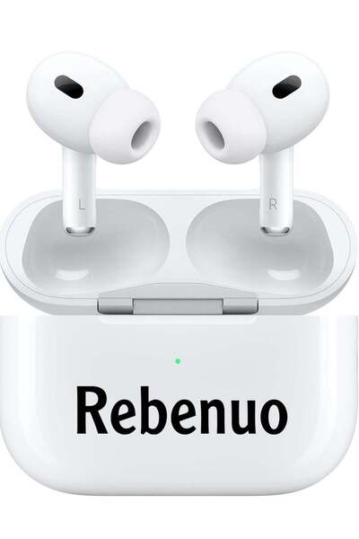 REBENUO True Wireless Bluetooth Earpods Headset with Wireless Charging (White...