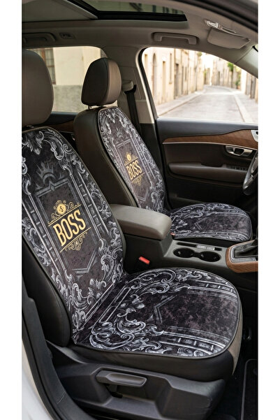 AutoKılıf Oto Koltuk Kılıfı Ön 2li Set - Airbag Uyumlu Süngerli Dijital Baskı...