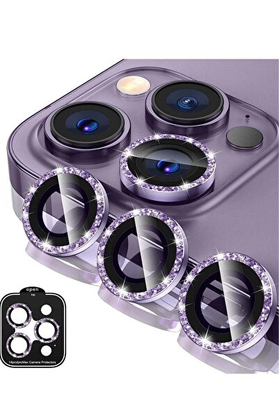 Generic for iPhone 14 Pro / 14 Pro Max Camera Lens Protector, 9H Tempered Gla...