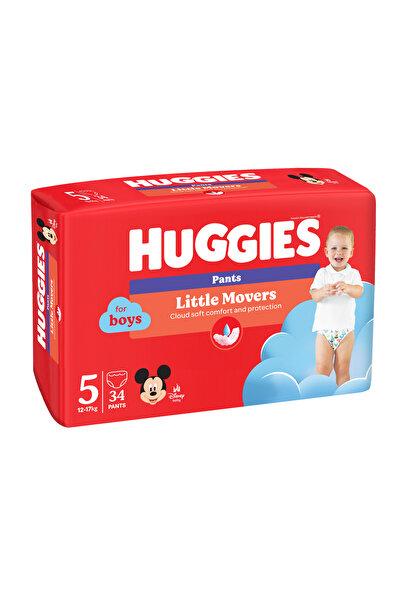 Huggies Παντελόνια για Μικρούς Κινητούς Τζάμπο Μπάιετι