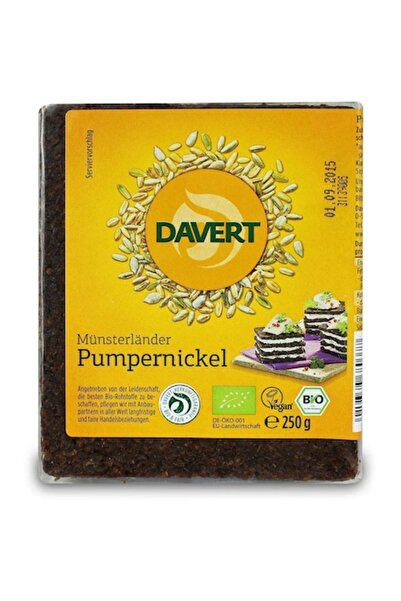 DAVERT Pâine Pumpernickel, Bio, 250 g