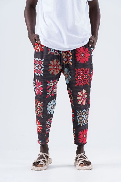 FıttingRoom Baggy Pants with Elastic Waist