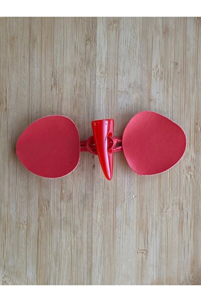 Lorin hobi Leather Button Set 2 Pieces Red