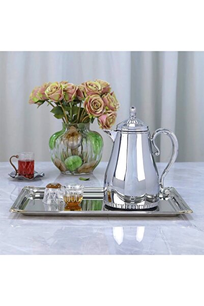 Al Hadaya Mall Sword Steel Thermos with Elegant Design - Chrome - 650 ml