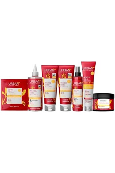 pazaralanı store Twisted Curls Hibiscus & Shea Butter Kıvırcık ve Dalgalı Saçlara Özel Onarıcı Bakım