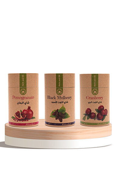 HERB AND OIL Skin Detox and Body Fragrance Set Blueberry Blackberry Pomegranate