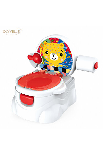 OEM Olita muzicală pentru copii, model Leopard Vesel, cu suport pentru hârtie...