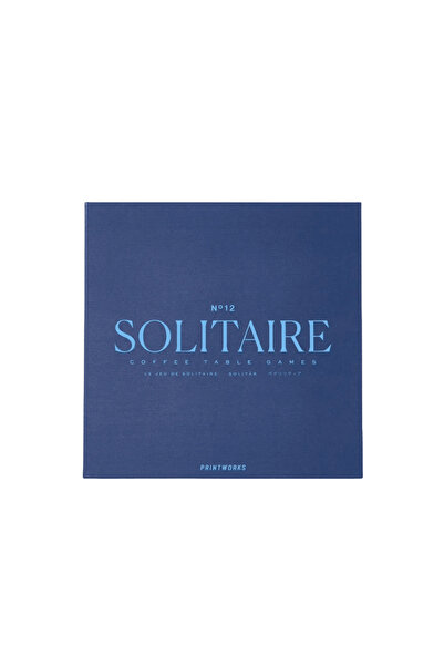 PRINTWORKS Joc Solitaire, Printworks, Joc Clasic, albastru