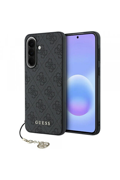 Guess Husă pentru Samsung Galaxy A37 5G, Guess, 4G Classic Logo Charm, Negru