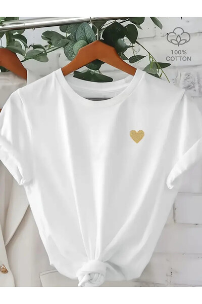212Wear تي شيرت نسائي بطباعة أنيمي على شكل حروف، تصميم بسيط، مريح وقابل للتنف...