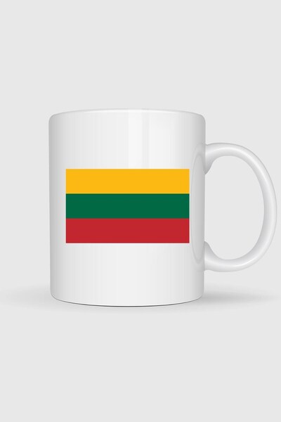 Bahriyeli Collection كوب مطبوع عليه علم ليتوانيا