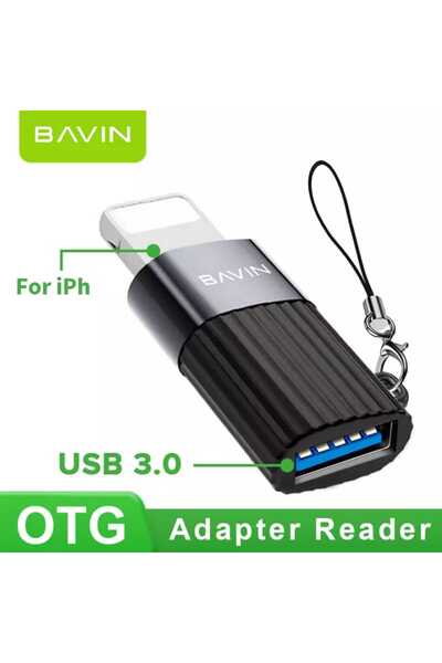 Bavin محول OTG من USB الى آيفون نقل بيانات سريع