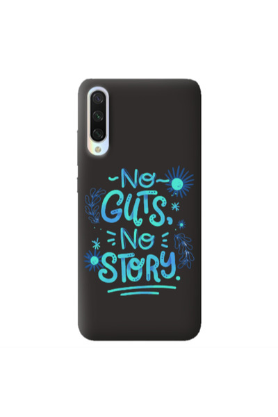 Other Xiaomi Mi 9 Lite No guts no story Black Colored Silicone TPU Θήκη